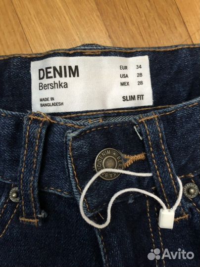 Джинсы новые bershka 34р