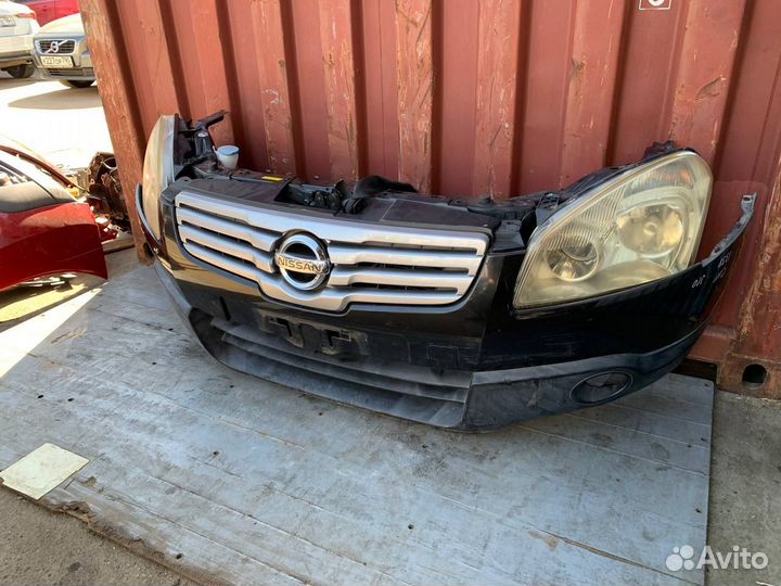 Передняя часть Nissan Qashqai J10 дорест ксенон