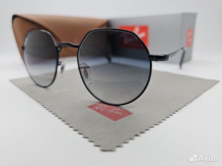 Очки Ray Ban 3565 Jack Голубой Градиент Стекло