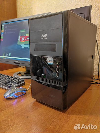 Пк для работы Intel 20(10) ядер + монитор на выбор