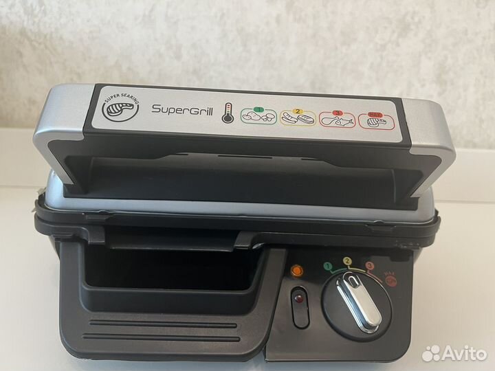Гриль Tefal Supergrill GC450B32 на гарантии