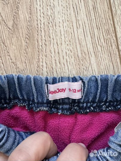 Джинсы для девочки 80