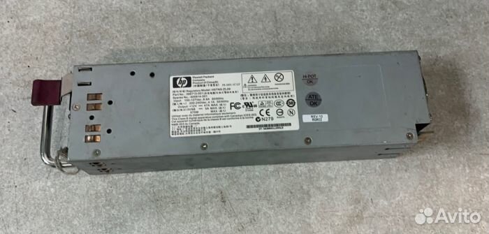Блок питания серверный HP 575W PS-2601-1C-LF (HST