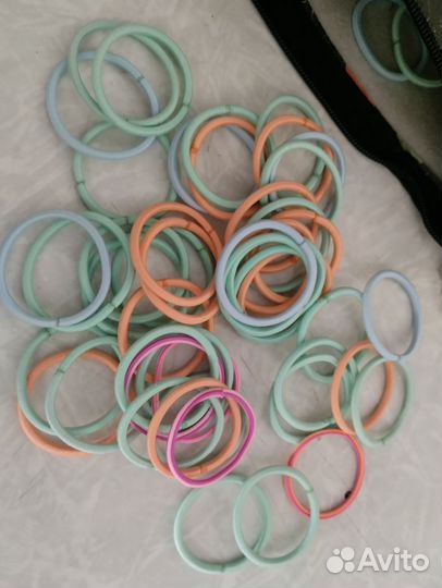 Новые резинки. Крабики, заколки