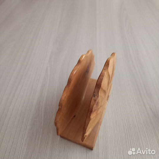 Салфетница из дерева,можевельник