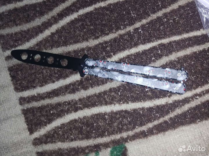 Тренировочный нож бабочка