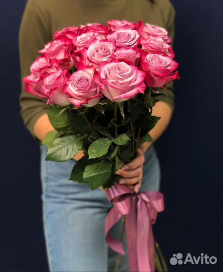 Букет 15 роз Цветы Красноярск