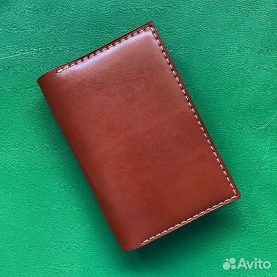 Обложка для документов натуральная кожа