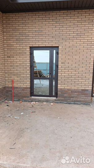 Витражи, алюминиевые окна, двери