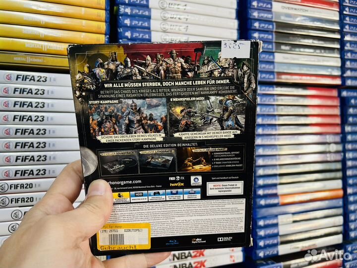 For honor ps4 диск