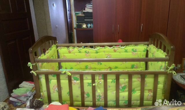 Бортики на детскую кроватку