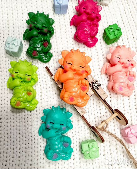 Дракончик из мыла