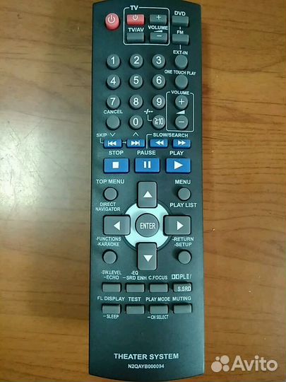 Пульт Panasonic N2qayb000094 для домашнего кинотеа