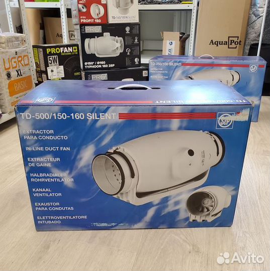 Silent Soler Palau TD Канальный вентилятор