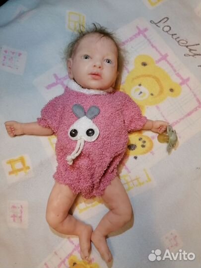 Кукла Реборн полностью силиконовая