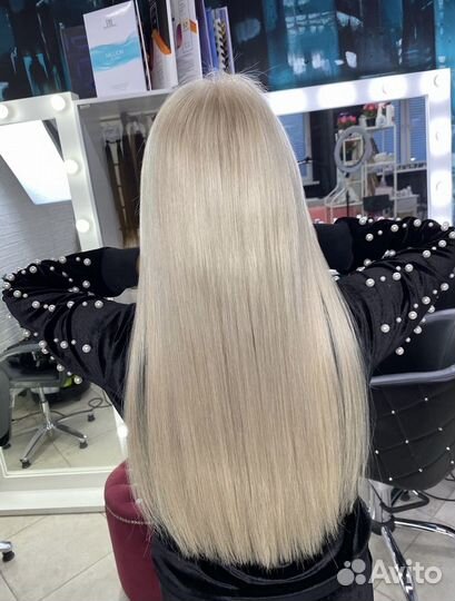 Наращивание волос биопротеин