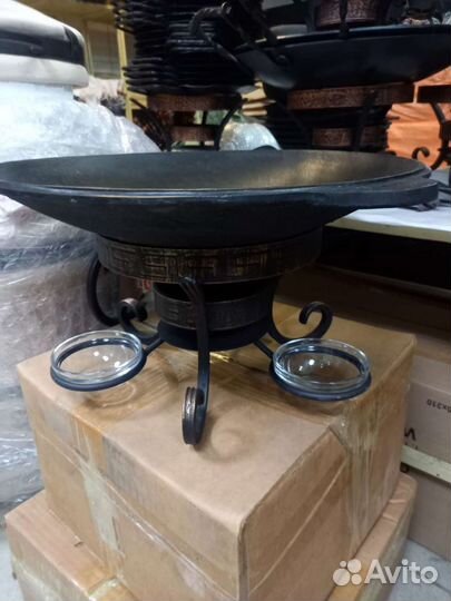 Садж чугунный с клеймом