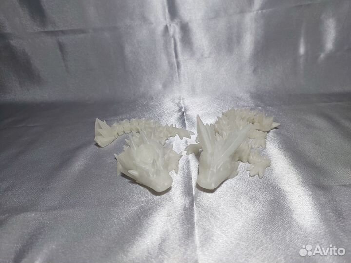 Дракон светящийся в темноте 3D печать