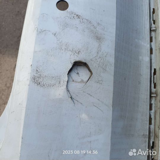 Задний бампер polo 5 рестайлинг