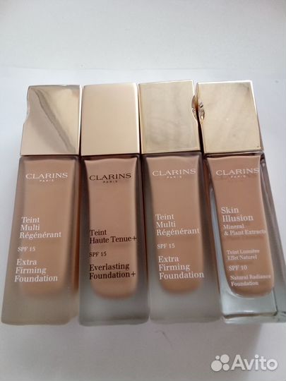 Крем тональный Clarins и др