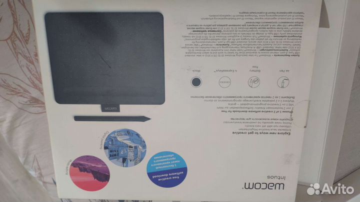 Графический планшет Wacom Intuos S CTL-4100K-N