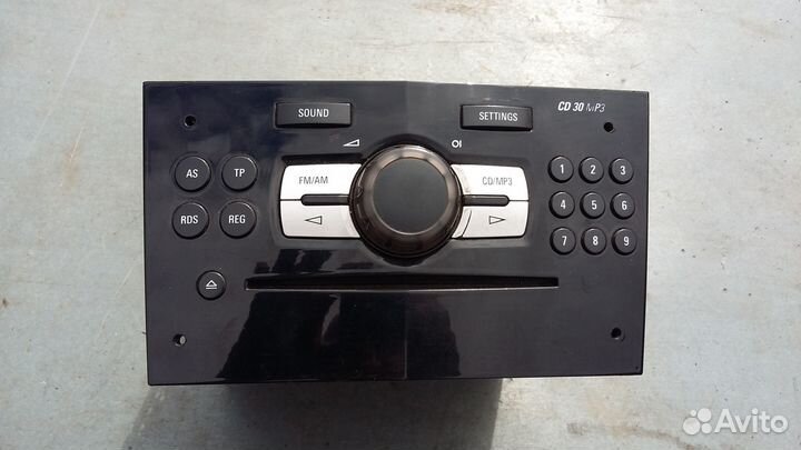 Магнитола штатная с ауксом Opel Corsa D