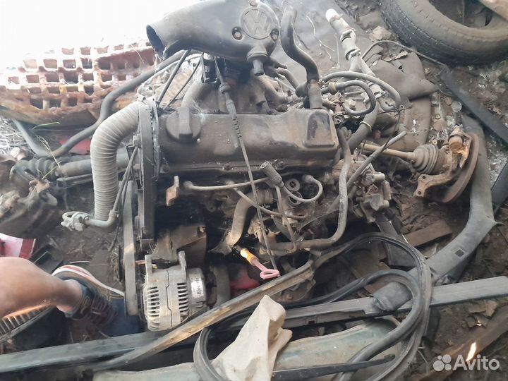 Продам двигатель в сборе с кпп Фольксваген
