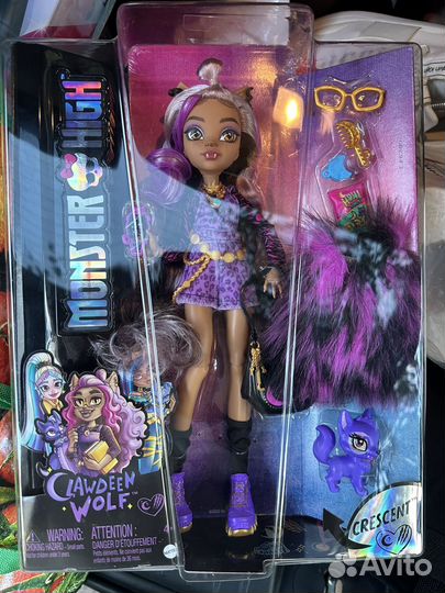Кукла Монстер Хай Клодин Вульф