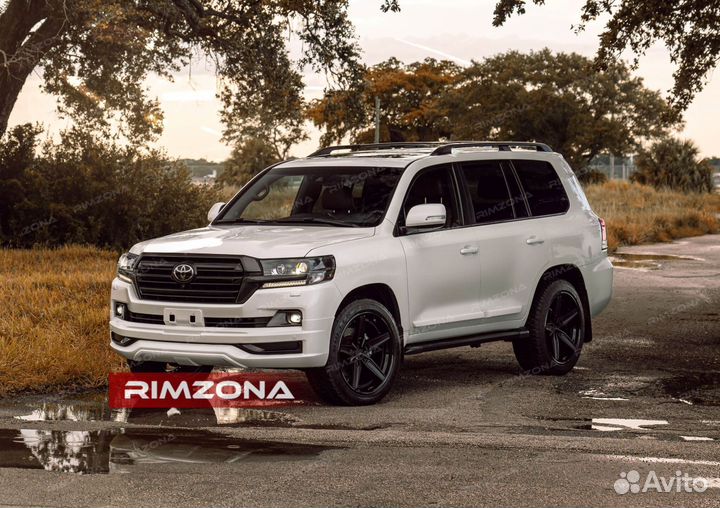 Кованые диски R22 на Крузак 300