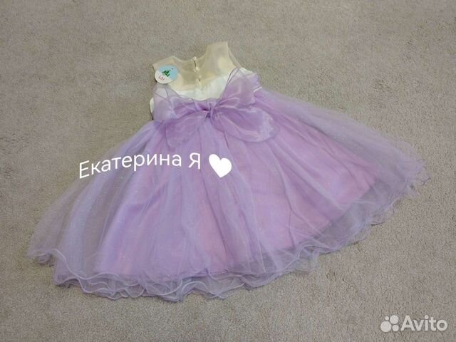 Нарядное платье для девочки Единорог 104,110 новое
