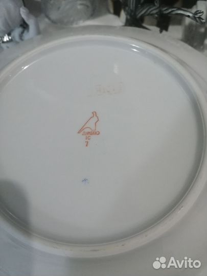 Тарелки для супа Дулёво СССР 6шт