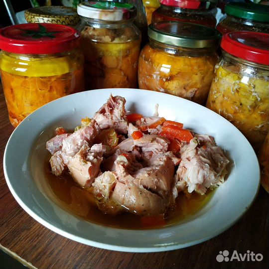 Мясо домашнего бройлера, яйца домашние