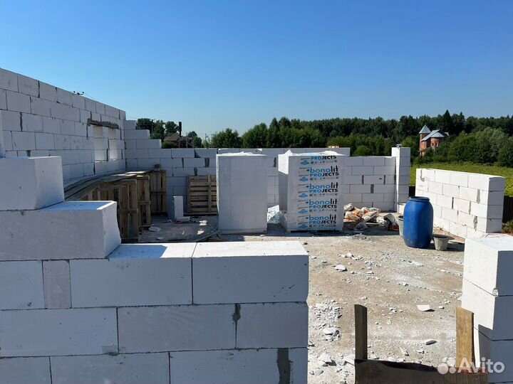 Газобетонные блоки с завода Бонолит