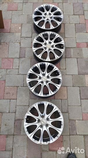 Диски литые r 15 5 100 комплект 4 шт