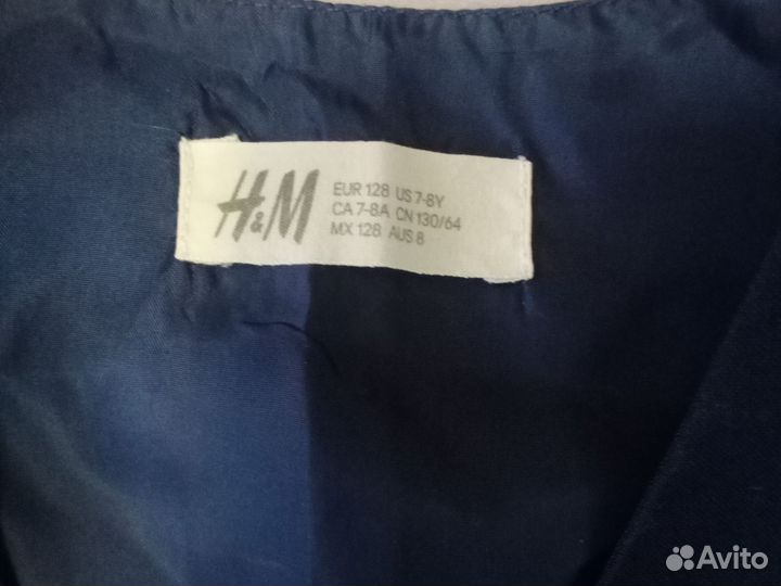 Джемпер школьный для мальчика 122 жилет H&M