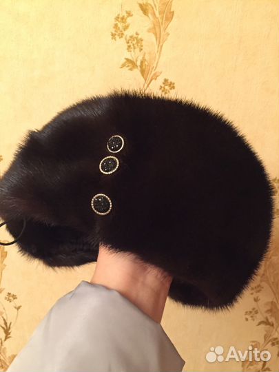 Шапка Норковый берет