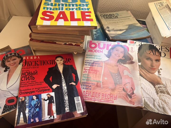 Инстораннве журналы 90х годов