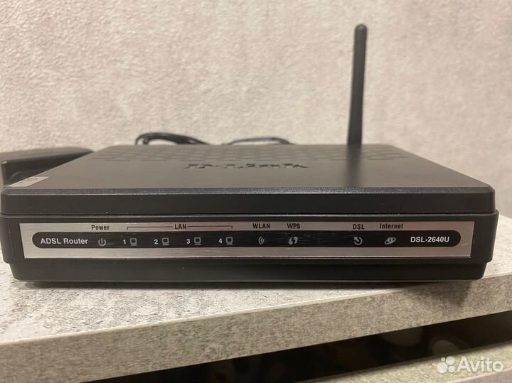 Беспроводной adsl2+ маршрутизатор D-Link dsl 2640u