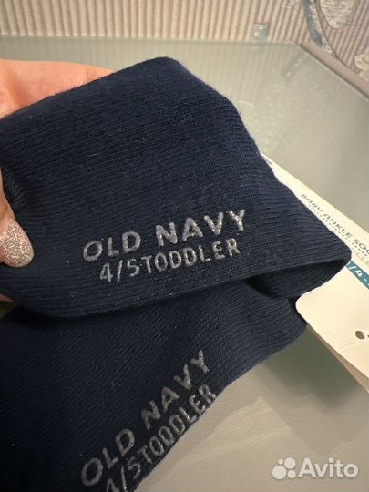 Новые носки укороченные old novy 4/5Т