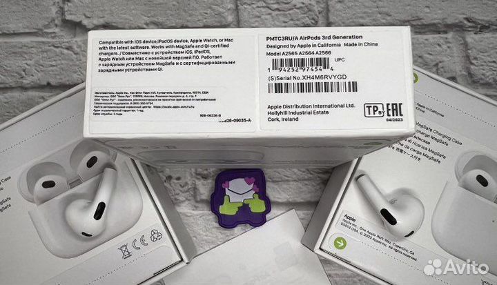 AirPods 3 (Premium, Доставка + Чехол)