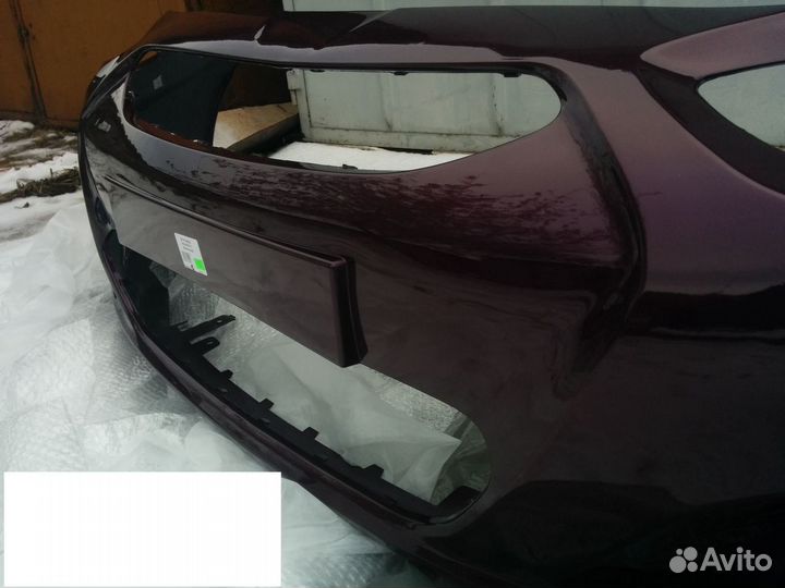 Бампер передний hyundai solaris заводской цвет