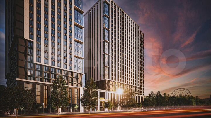 3-к. квартира, 63,7 м², 12/25 эт.