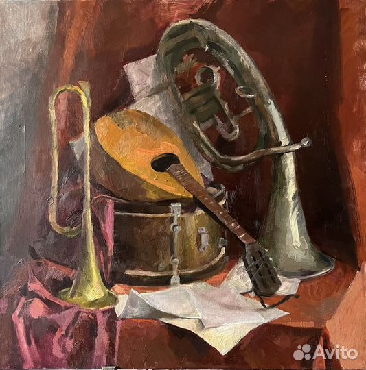 Картина маслом. Натюрморт