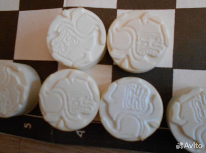 Игра шашки русские. Сувенирные. СССР