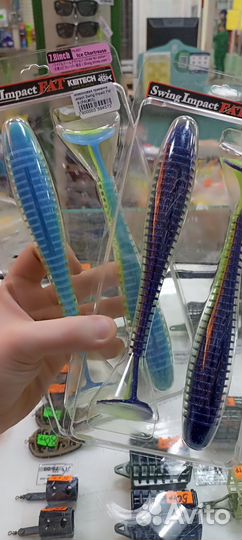 Силиконовая приманка Keitech Swing Impact FAT