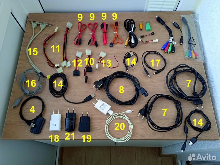 Кабели, адаптеры, бп