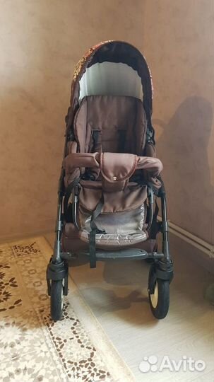 Детские коляски 2 в 1 на больших колесах