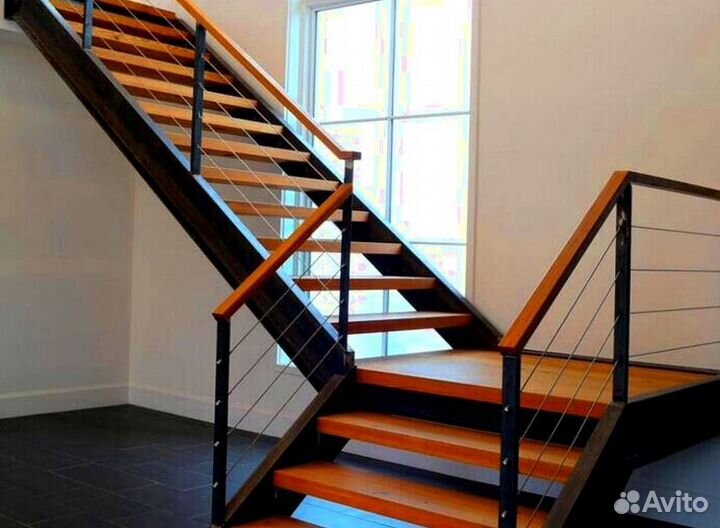 Лестницы с поворотом