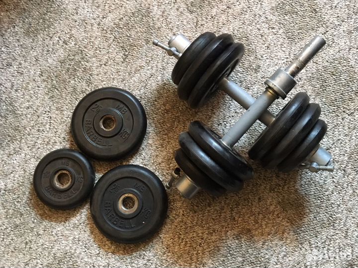 Гантели разборные