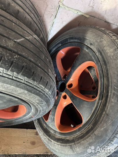 Колеса резина диски в сборе R18 летнее